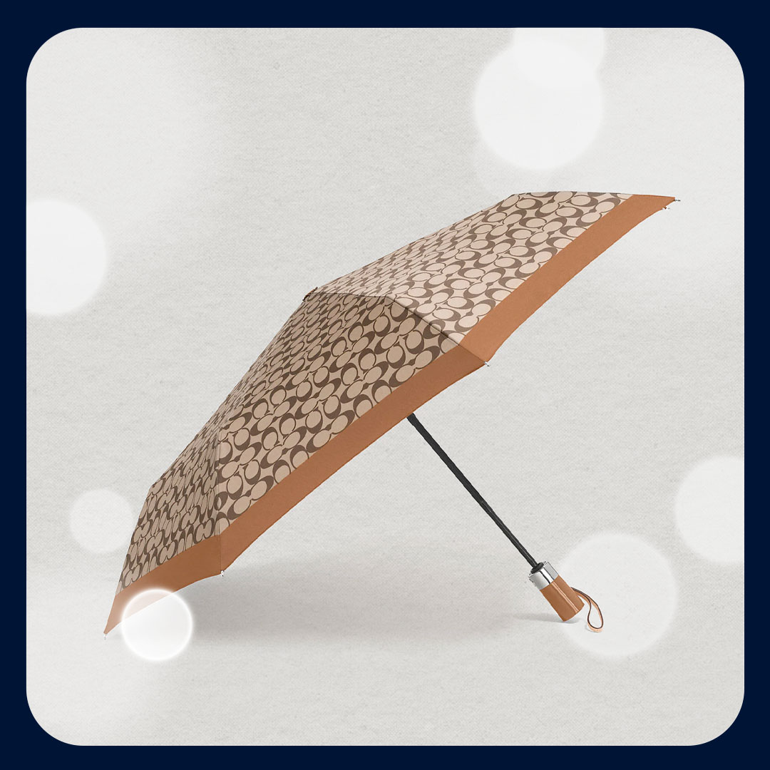 Coach Signature Umbrella