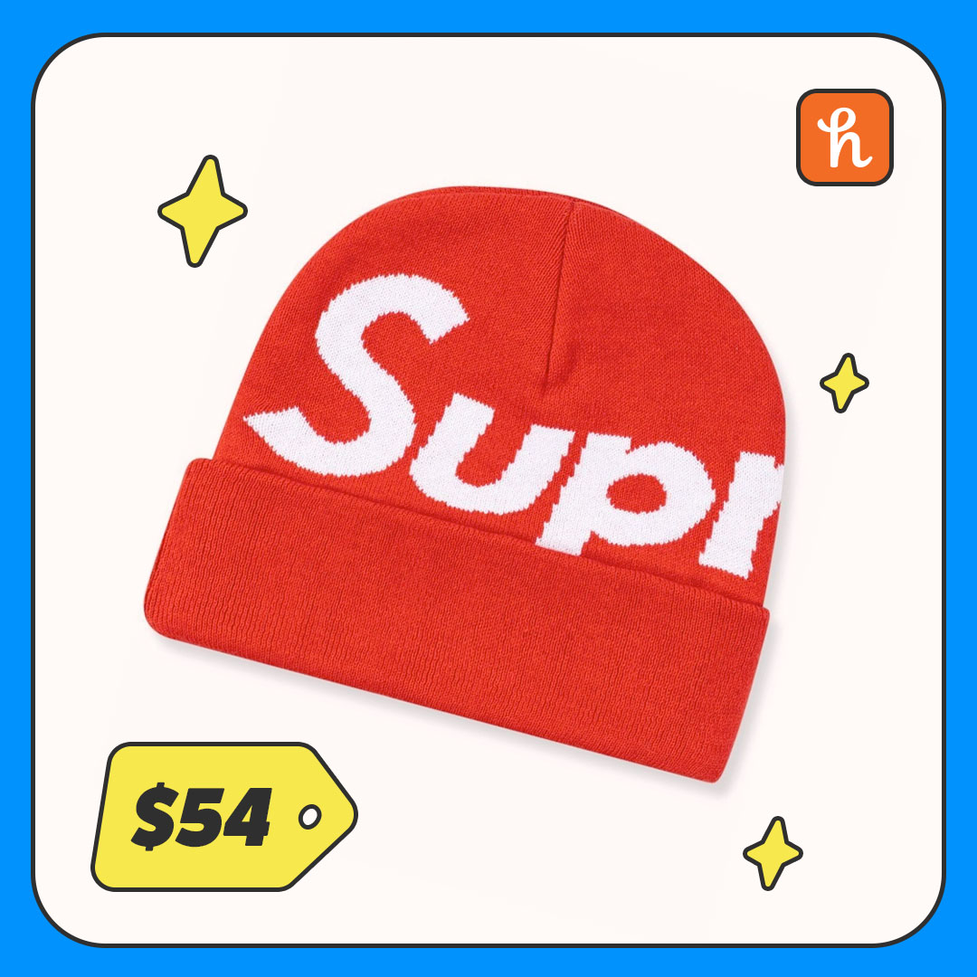 Supreme Big Logo Beanie