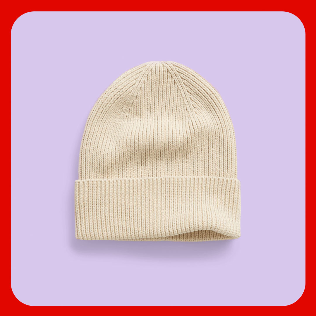 Gap Organic Cotton Ribbed Beanie