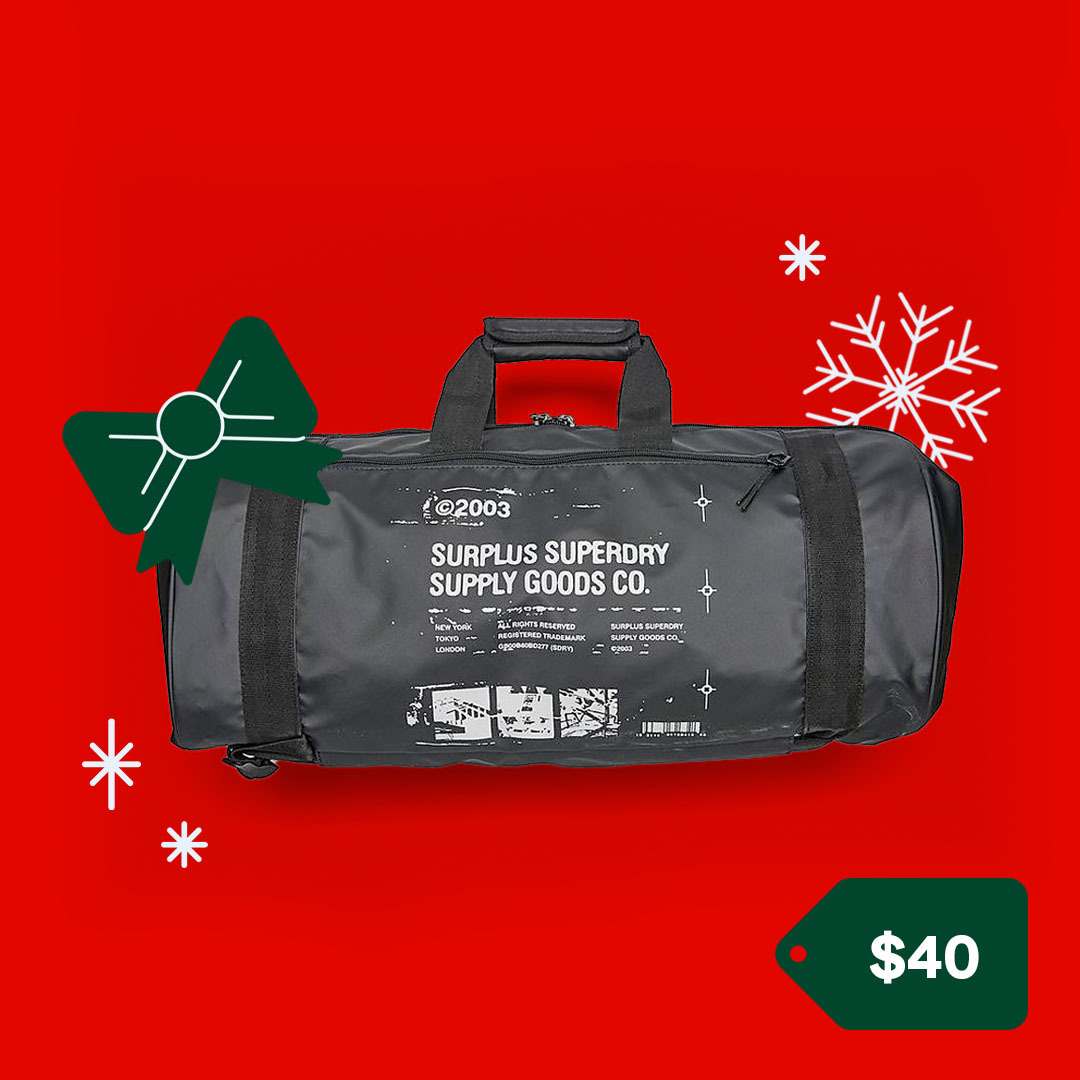 Gift Guide Under $50 Finish Line Superdry Zip Around Weekender Bag