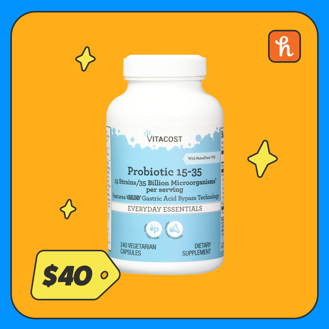 Vitacost Probiotic Vegetarian Capsules