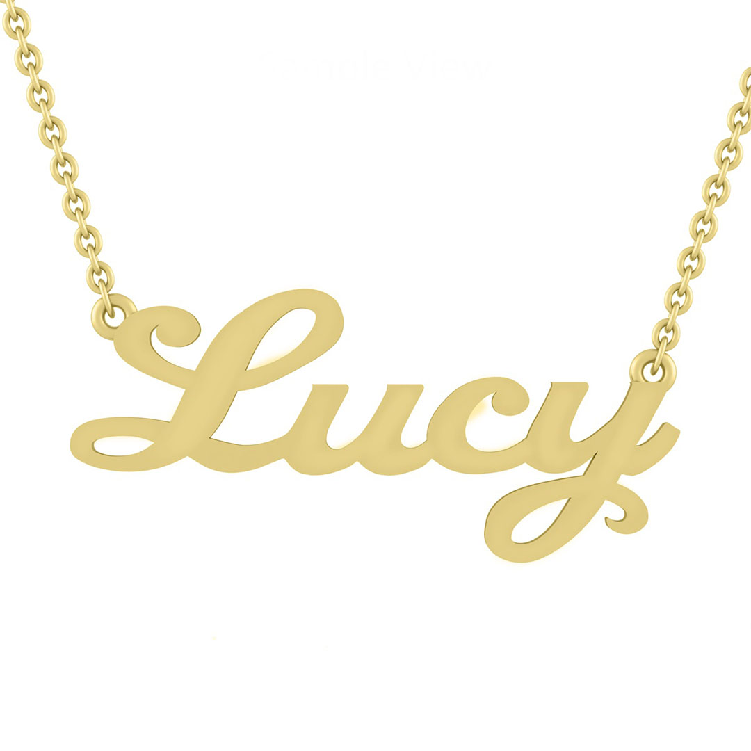 Name Plate Necklace