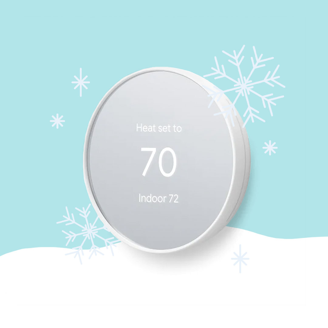 Google Nest Thermostat, Snow