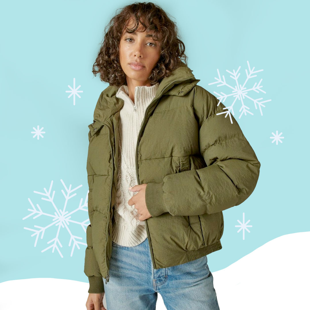 Lucky Brand perfect puffer jacket