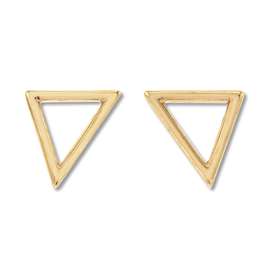 Triangle Stud Earrings